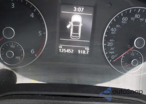 2013 Volkswagen Passat 2.0L Tdi Se z USA, uszkodzony, nr VIN 1VWBN7A30DC127988